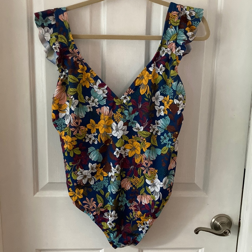 Beach Betty One Piece Floral Swimsuit